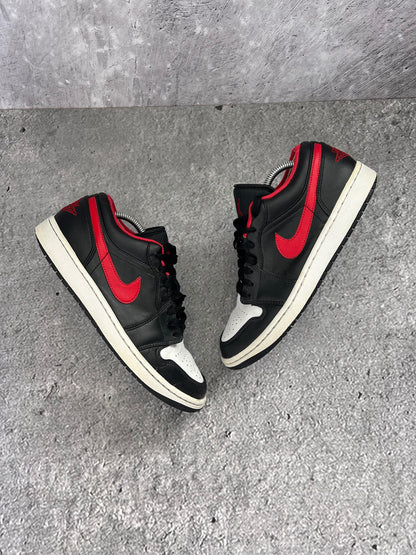 Jordan Air Jordan 1 Low White Toe - buty sportowe, widok z góry na zewnętrzną stronę butów