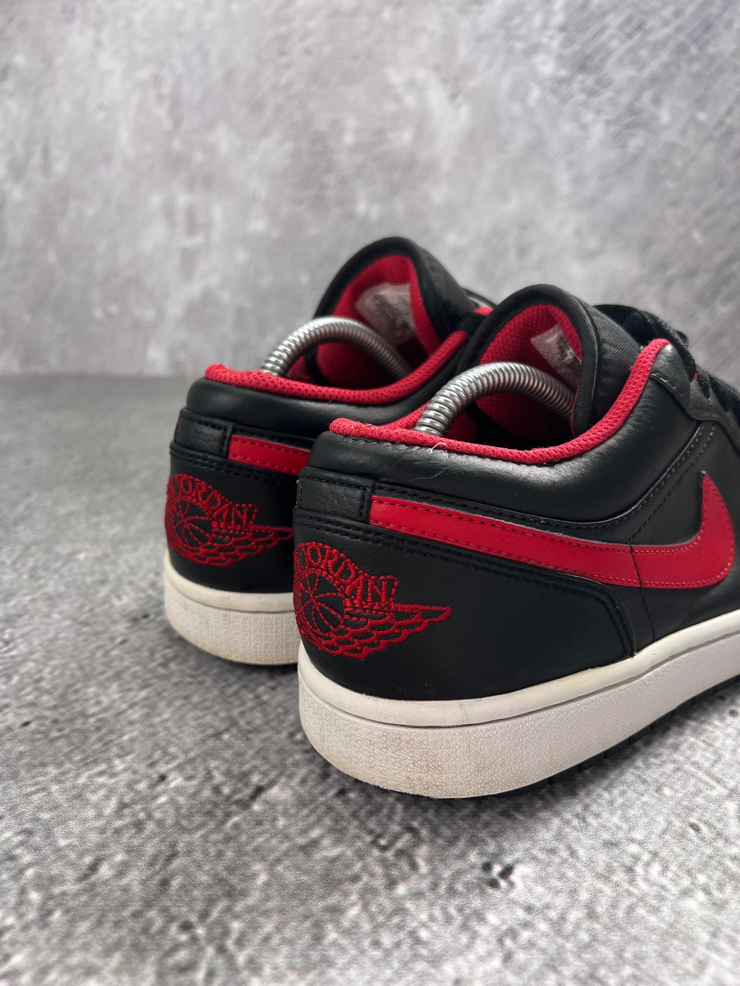Jordan Air Jordan 1 Low White Toe - buty sportowe, widok z tyłu