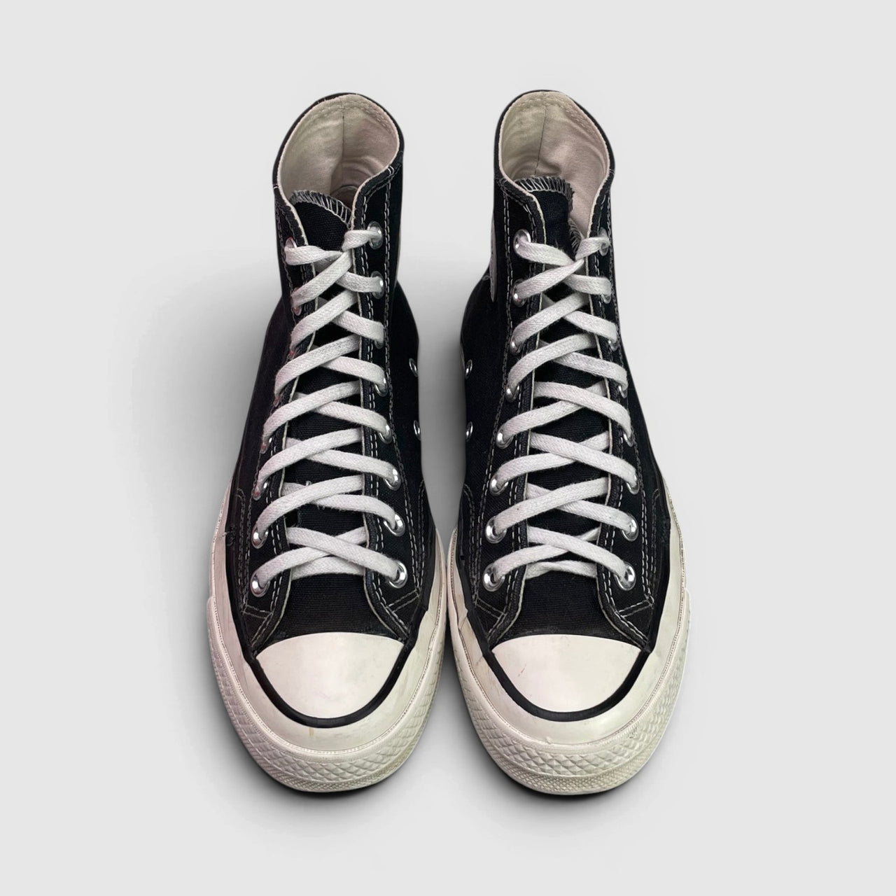 Converse Chuck 70 Hi Black — buty sportowe damskie w bardzo dobrym stanie rozmiar 39.5, widok z przodu