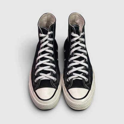 Converse Chuck 70 Hi Black — buty sportowe damskie w bardzo dobrym stanie rozmiar 39.5, widok z przodu