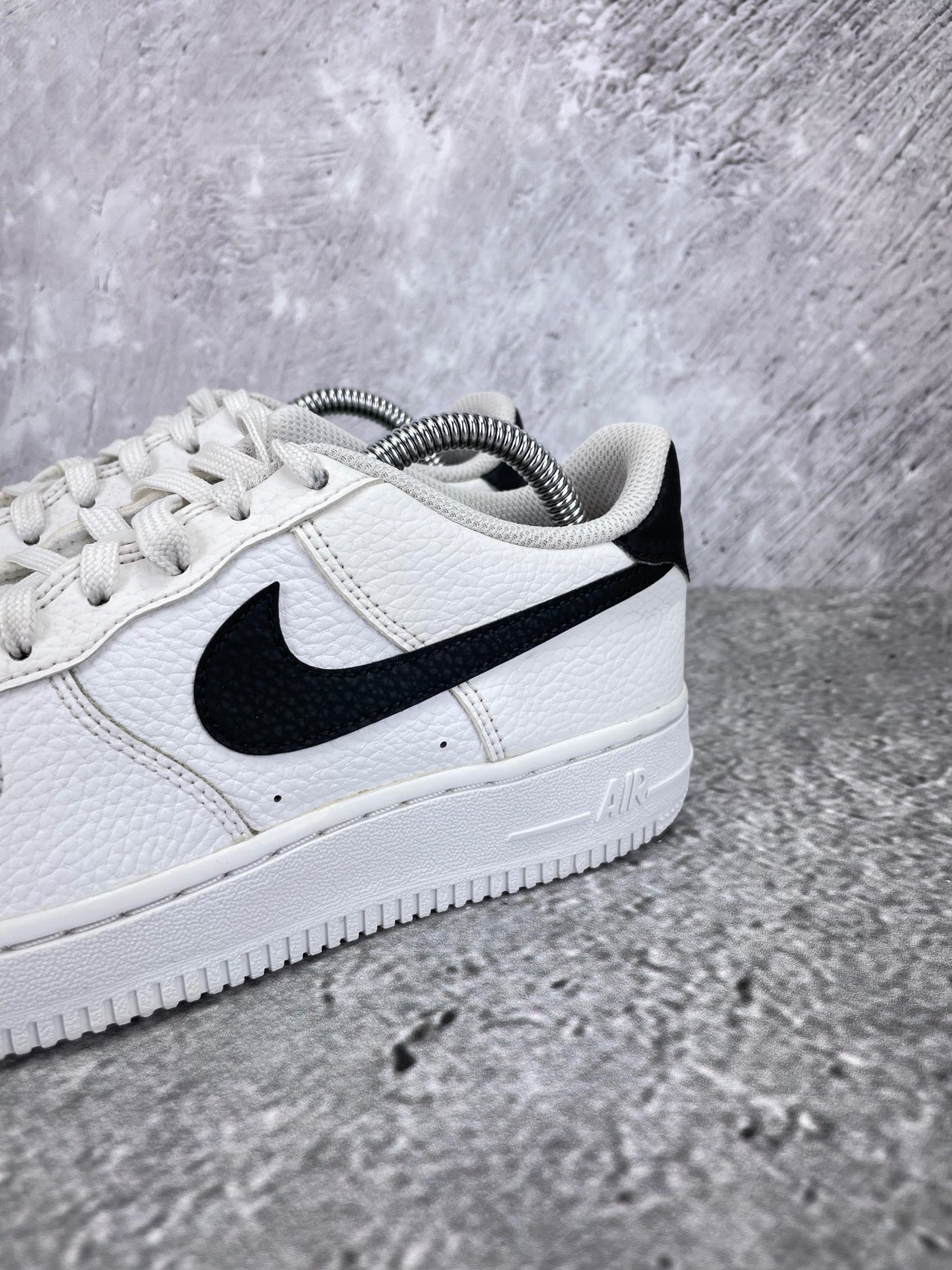 Nike Air Force 1 Low White Black - buty sportowe, opcjonalne zdjęcie 1
