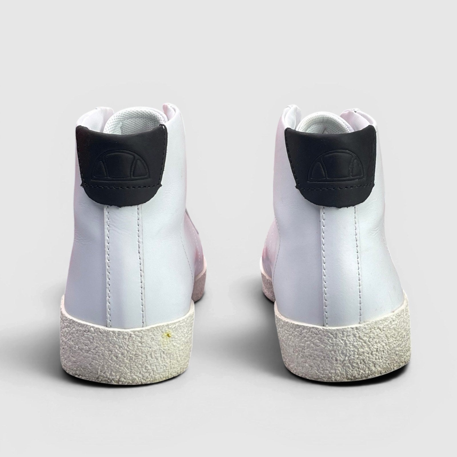 Ellesse Pulito Mid Cupsole Leather — buty sportowe męskie w bardzo dobrym stanie rozmiar 43, widok z tyłu