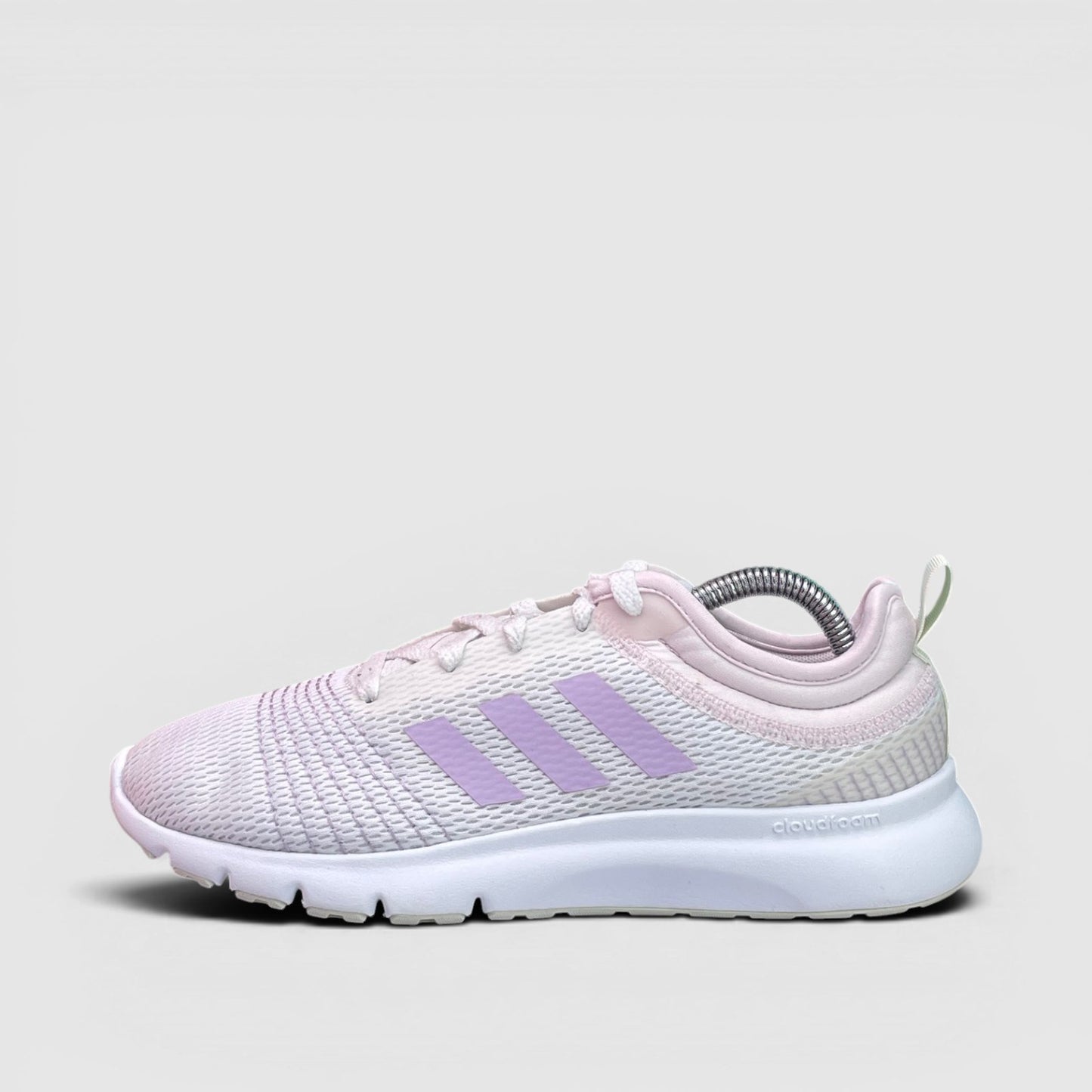 Adidas Fluidup — buty sportowe damskie w bardzo dobrym stanie rozmiar 40, boczny profil, lewa strona
