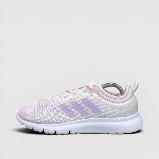 Adidas Fluidup — buty sportowe damskie w bardzo dobrym stanie rozmiar 40, boczny profil, lewa strona