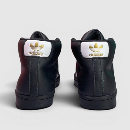 Adidas Pro Model Superstar — buty sportowe damskie w bardzo dobrym stanie rozmiar 38 2/3, widok z tyłu