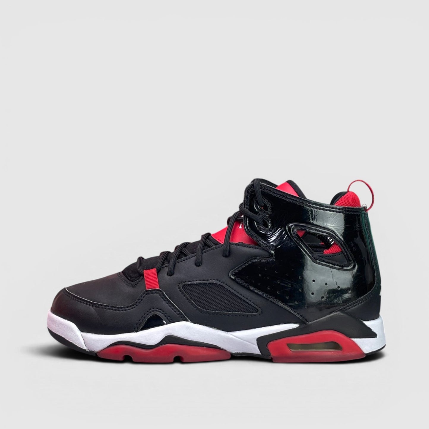 Nike Air Jordan 91 — buty sportowe damskie w bardzo dobrym stanie rozmiar 38.5, boczny profil, lewa strona