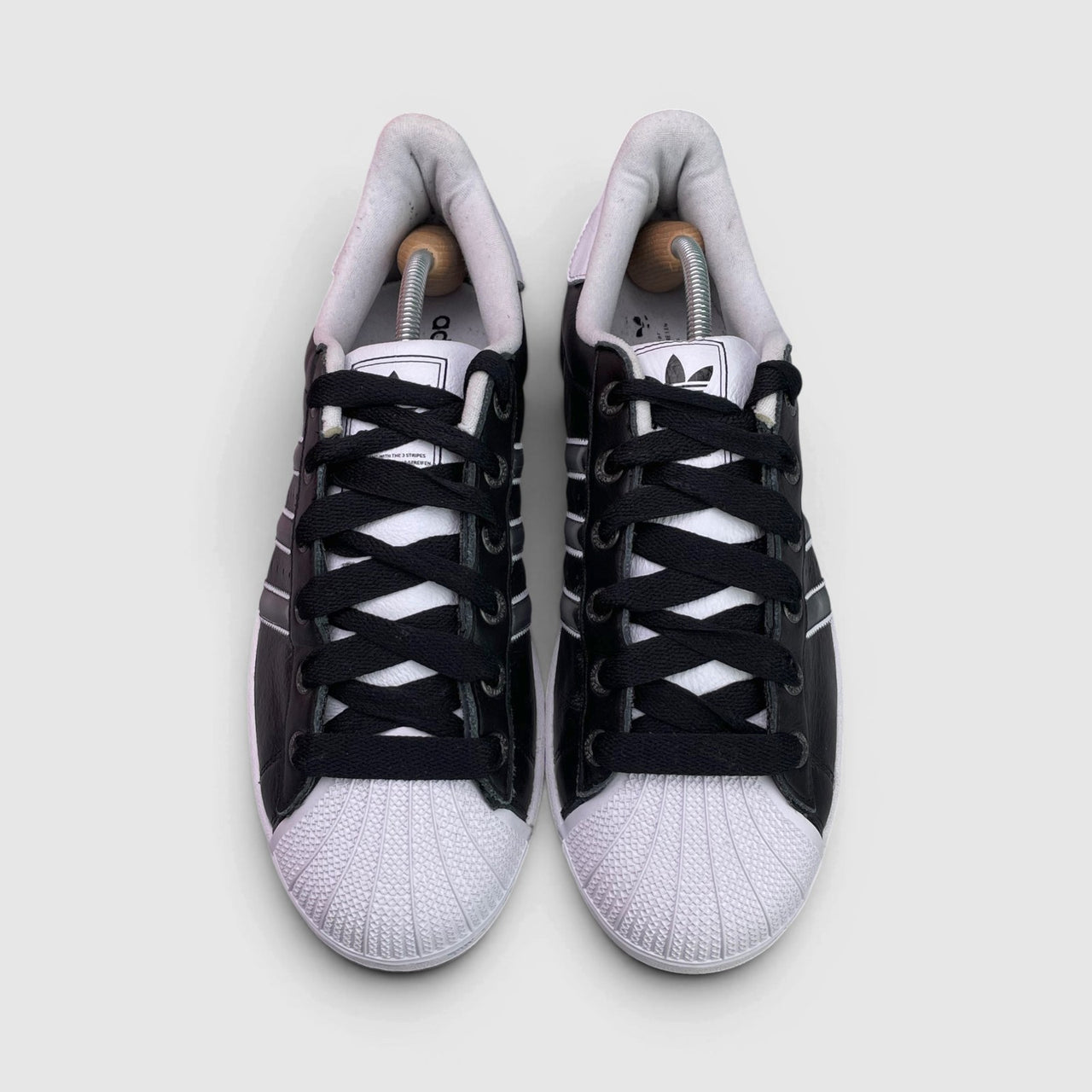 Adidas Superstar II — buty sportowe męskie w bardzo dobrym stanie rozmiar 45 1/3, widok z góry