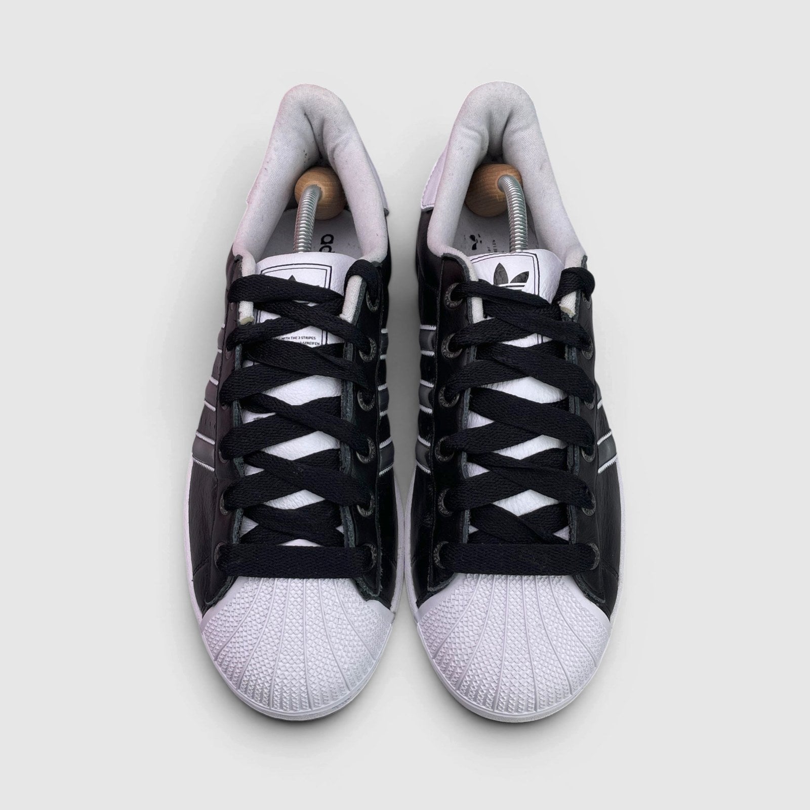Adidas Superstar II — buty sportowe męskie w bardzo dobrym stanie rozmiar 45 1/3, widok z góry
