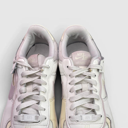 Nike Air Force 1 Shadow Platinum Violet — buty sportowe damskie w bardzo dobrym stanie rozmiar 40.5, widok z góry