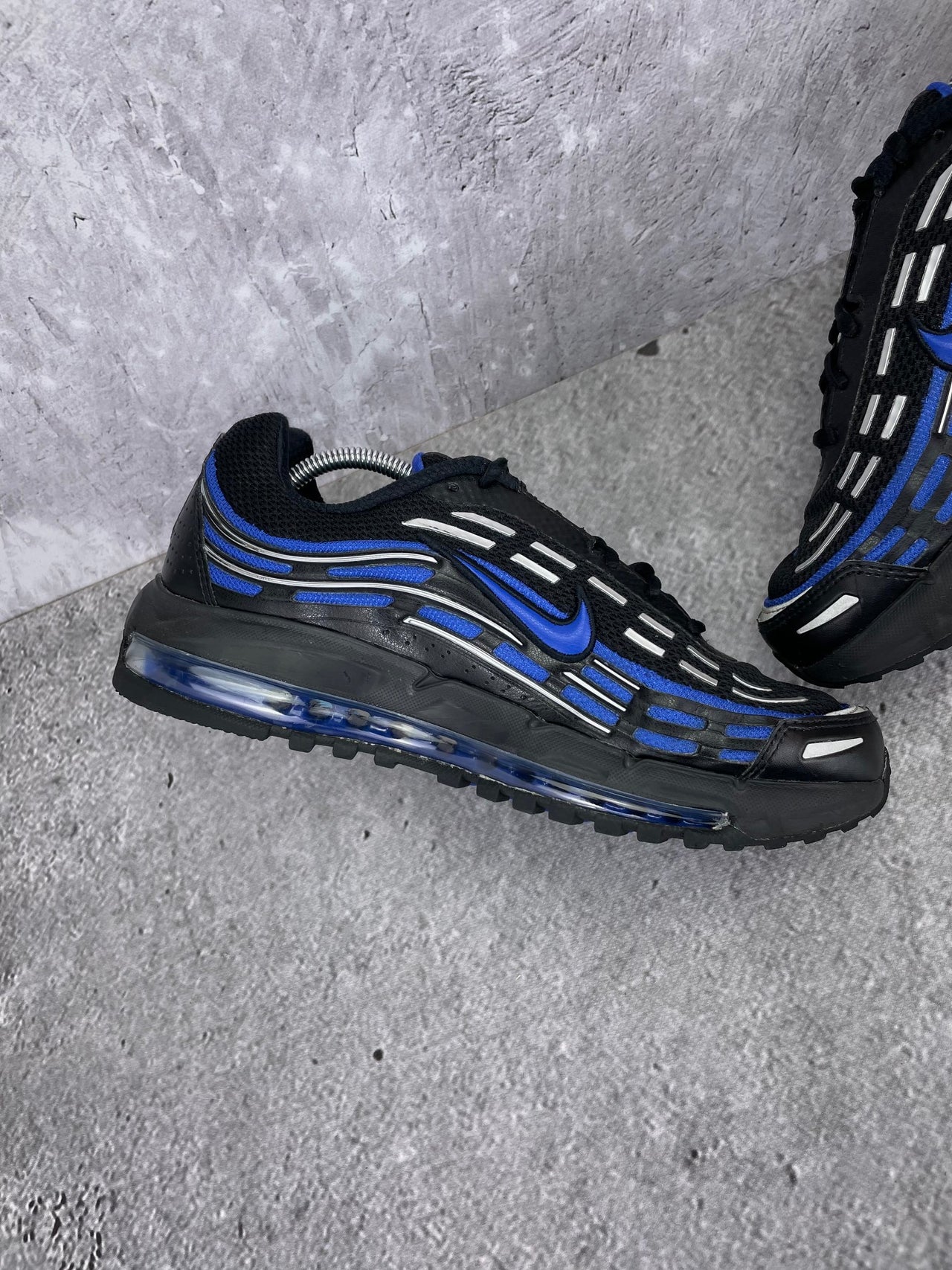 Nike Air Max TL 2.5 Black Royal - buty sportowe, wewnętrzny panel lewego buta