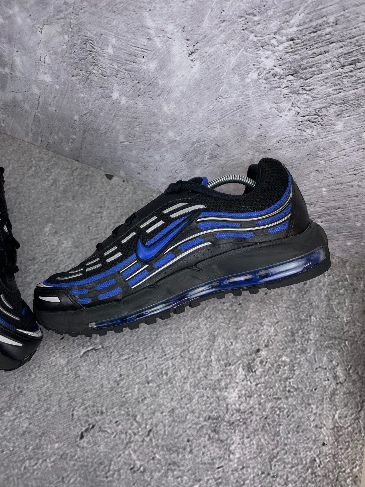 Nike Air Max TL 2.5 Black Royal - buty sportowe, wewnętrzny panel prawego buta
