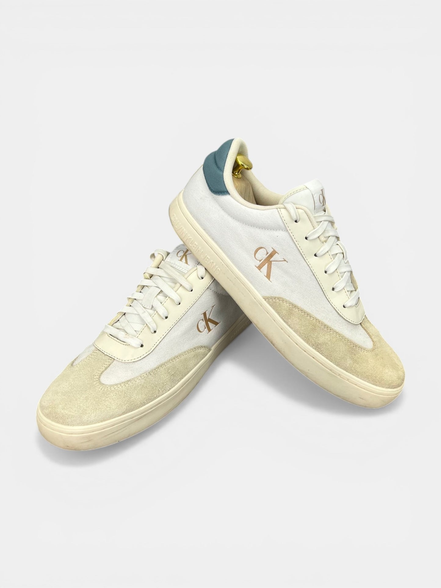 Calvin Klein Jeans Classic Cupsole Low Mix MG 402366-01 - buty sportowe, boczny profil