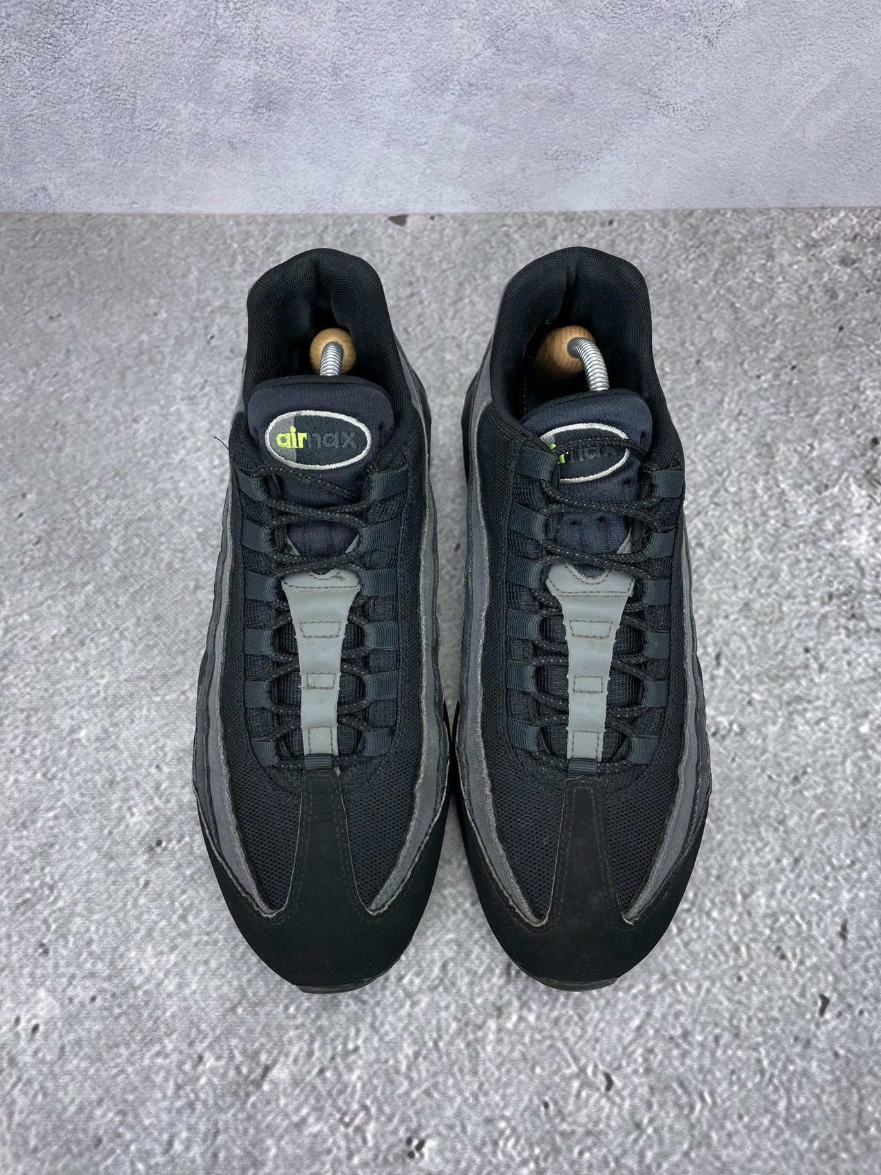 Nike Air Max 95 Black Volt - buty sportowe, widok z góry