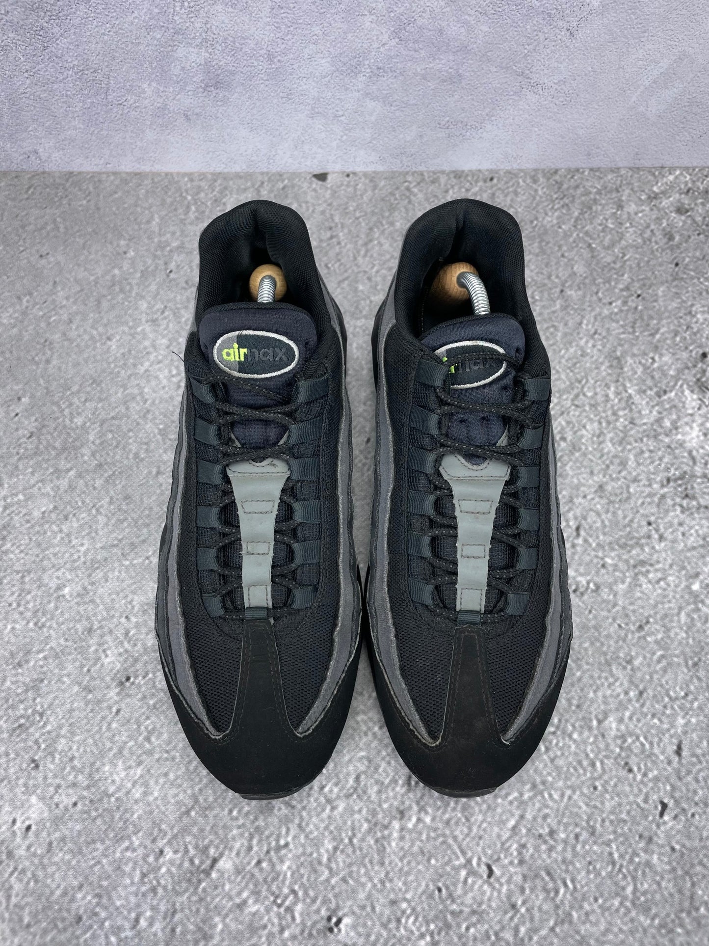 Nike Air Max 95 Black Volt - buty sportowe, widok z góry
