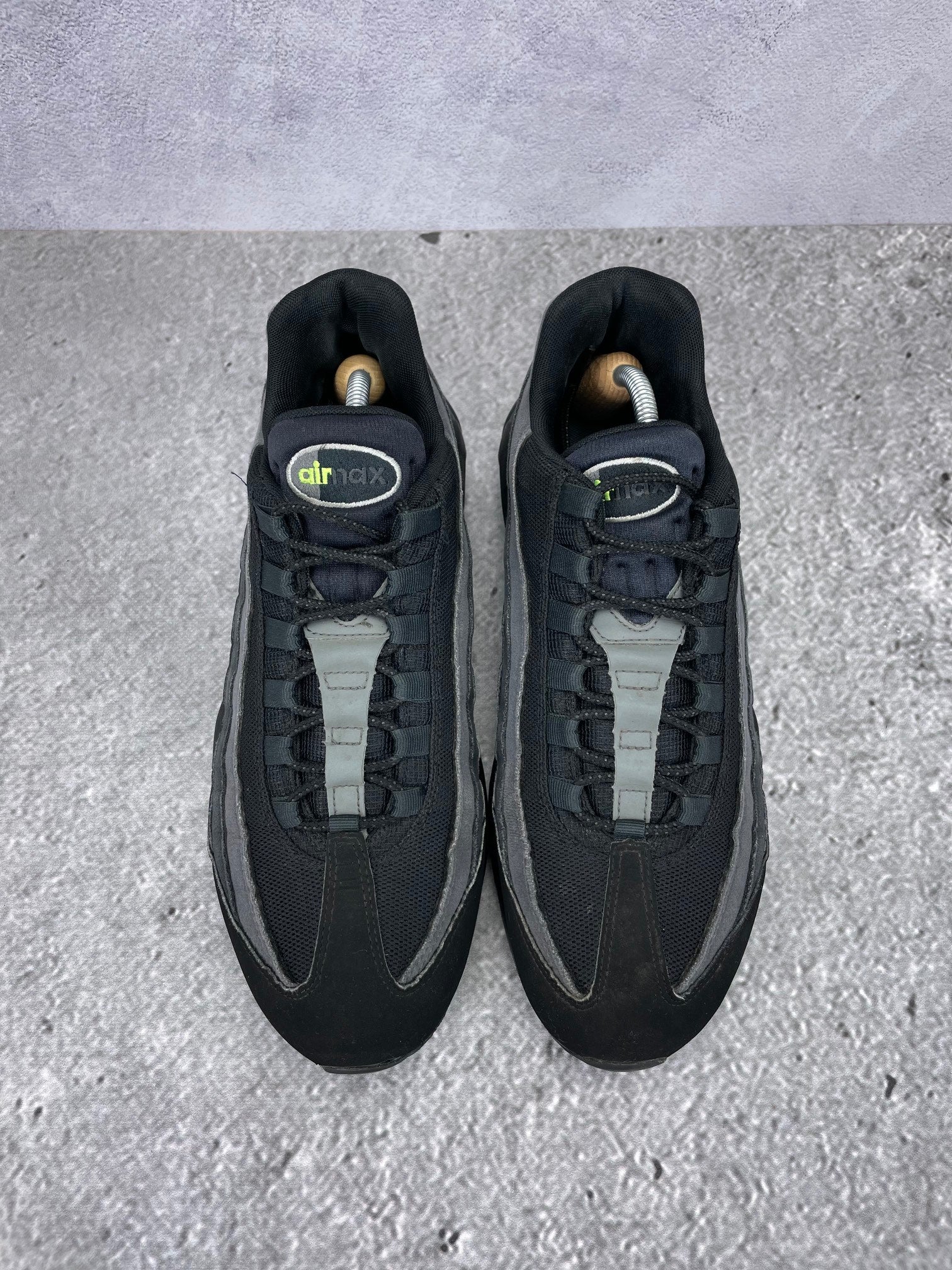 Nike Air Max 95 Black Volt - buty sportowe, widok z góry
