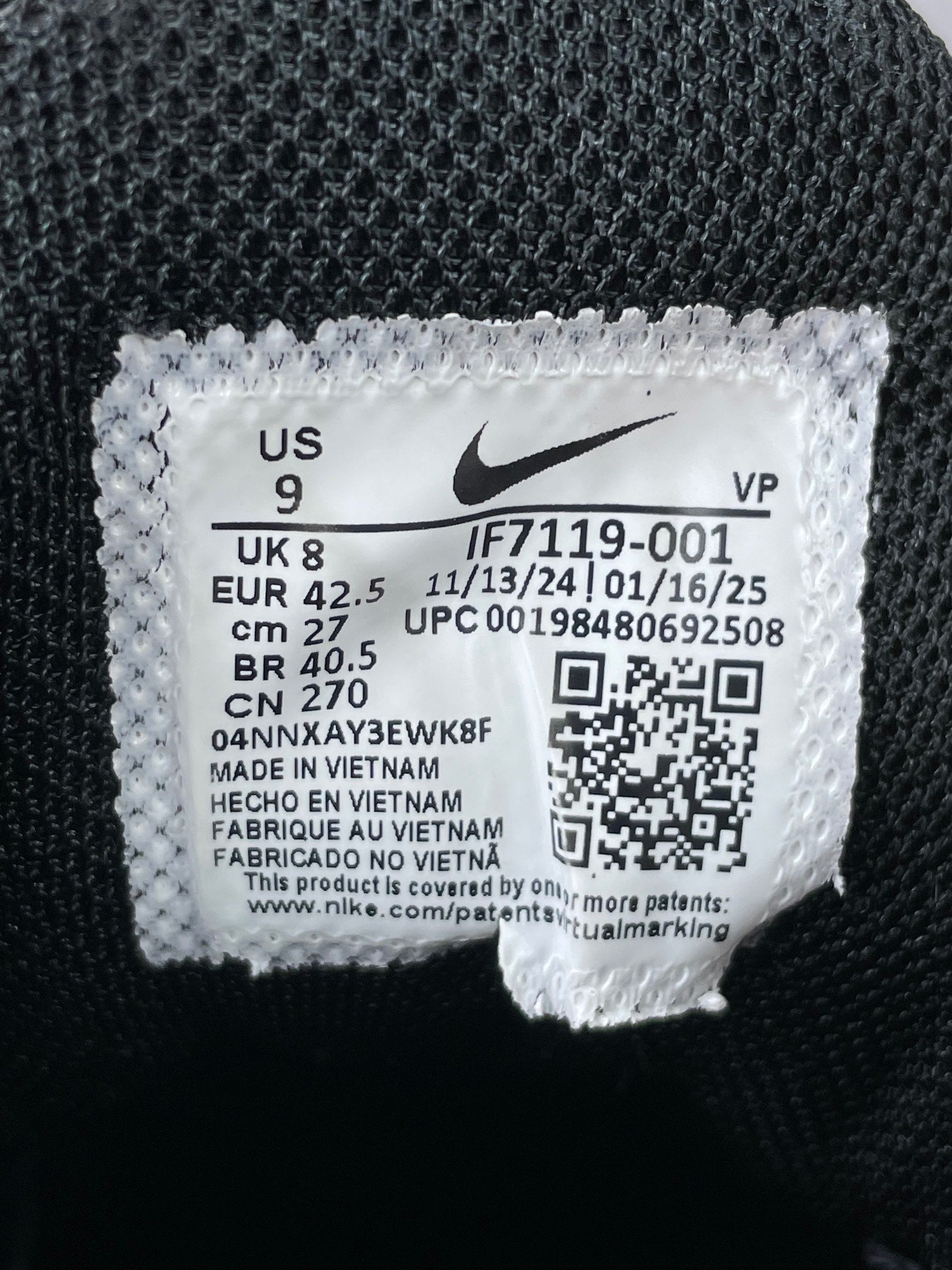 Nike Shox TL IF7119-001 - buty sportowe, metka