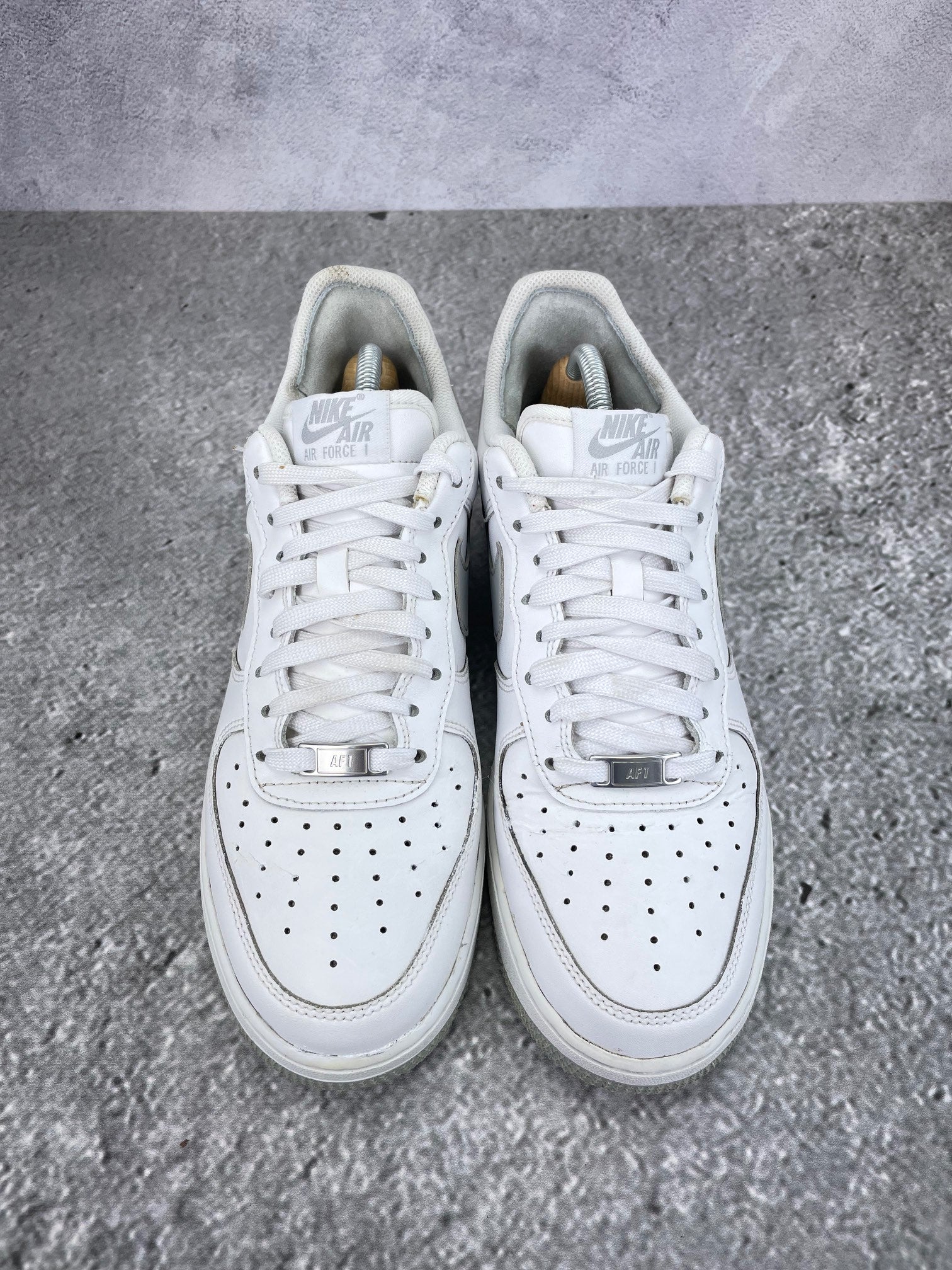 Nike Air Force 1 Low Light Smoke Grey - buty sportowe, widok z góry