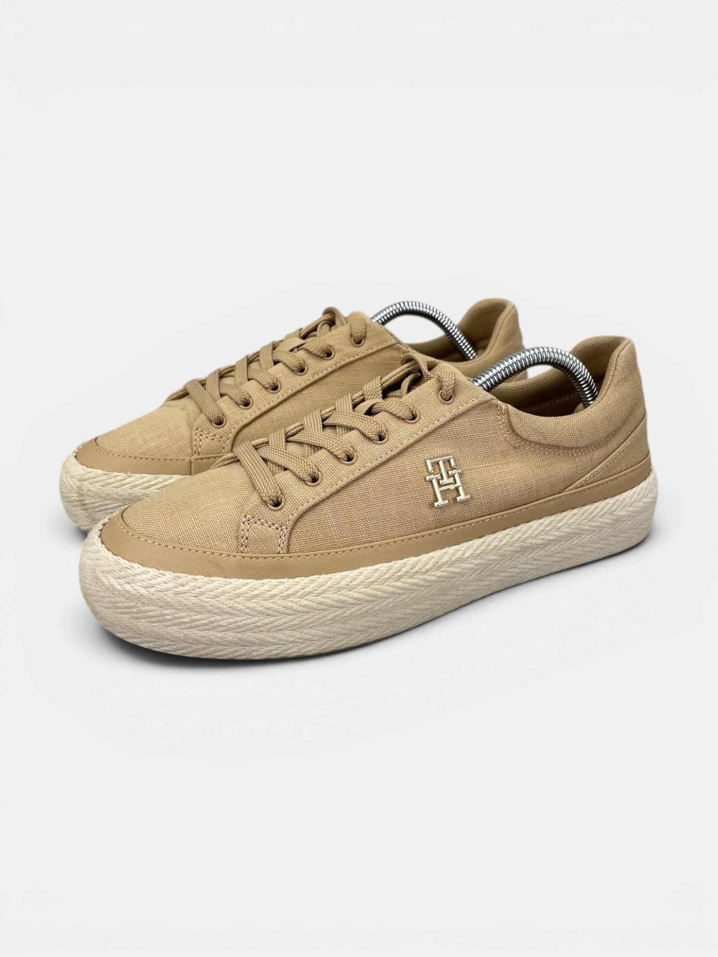 Tommy Hilfiger Vulc Linnen FW0FW07673 - buty sportowe, widok z boku