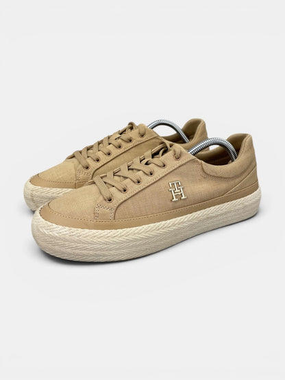 Tommy Hilfiger Vulc Linnen FW0FW07673 - buty sportowe, widok z boku