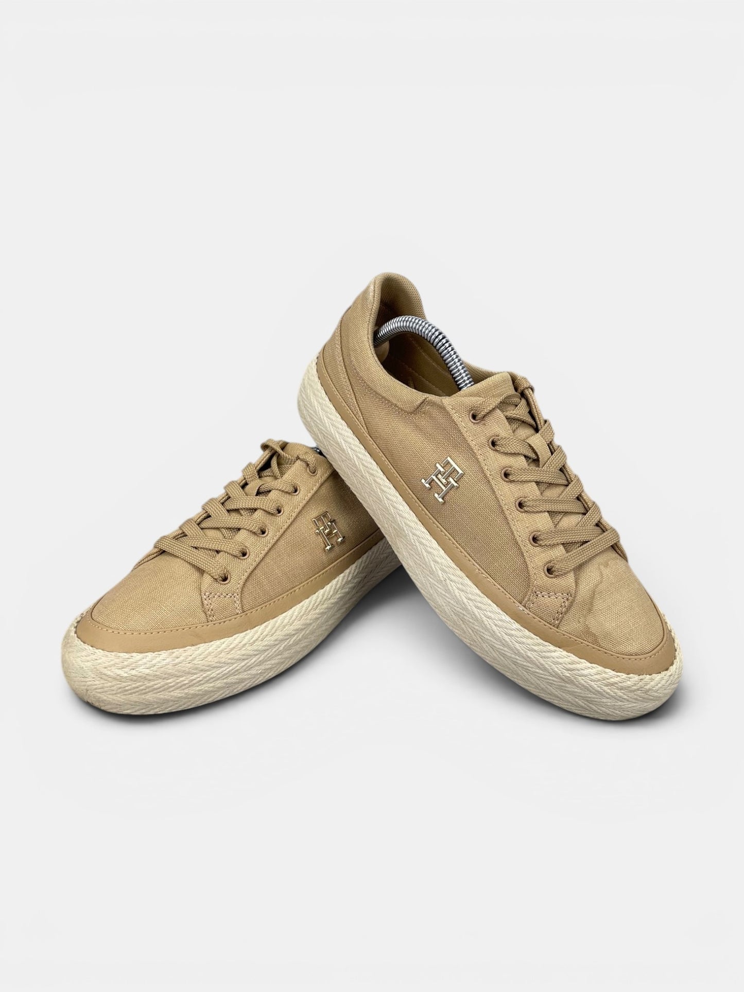 Tommy Hilfiger Vulc Linnen FW0FW07673 - buty sportowe, boczny profil