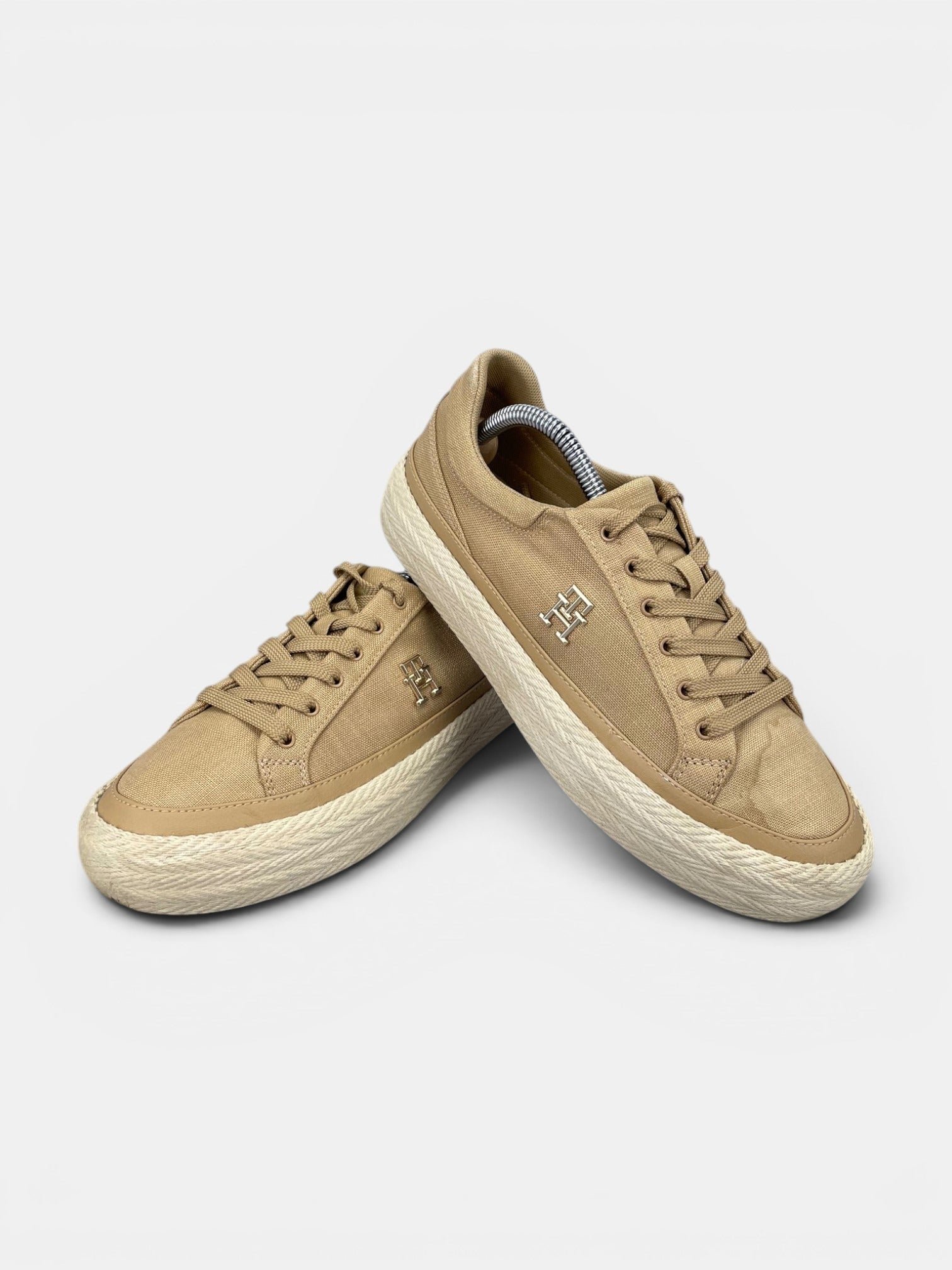 Tommy Hilfiger Vulc Linnen FW0FW07673 - buty sportowe, boczny profil