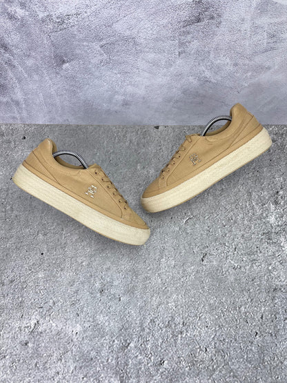 Tommy Hilfiger Vulc Linnen FW0FW07673 - buty sportowe, widok z góry na zewnętrzną stronę butów