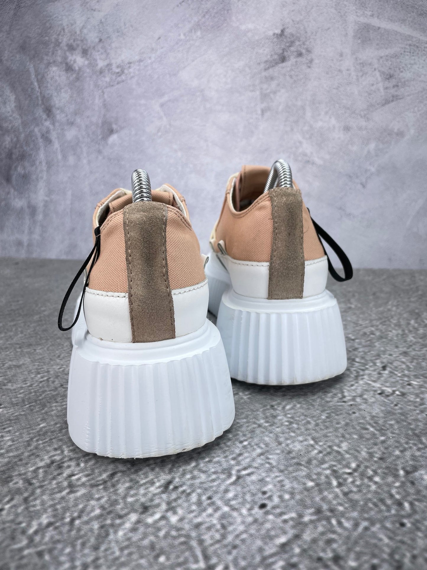 Inuikii Matilda Canvas Low 30102-024-707 - buty sportowe, widok z tyłu