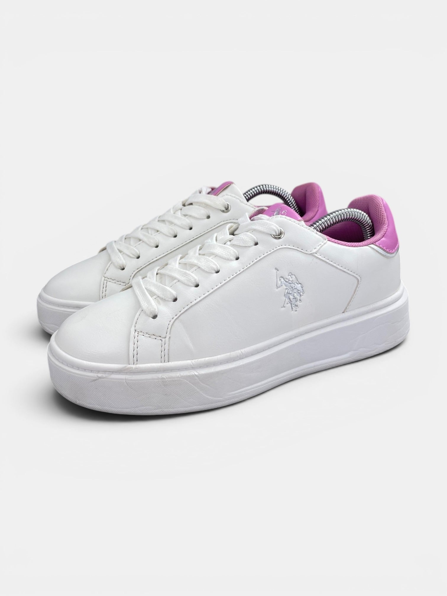 U.S. Polo Assn. YVONNE YVONNE001W/5Y2 - buty sportowe, widok z boku