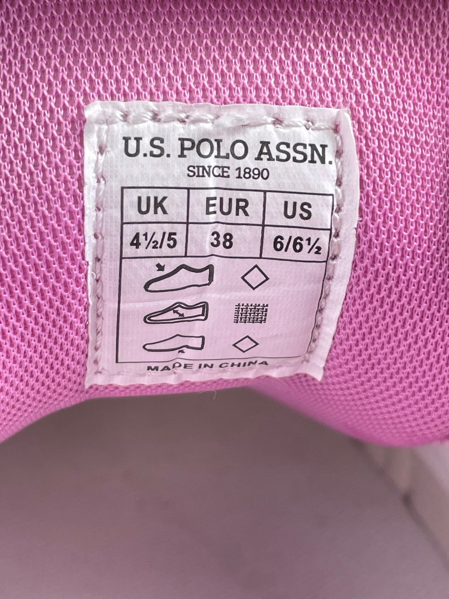 U.S. Polo Assn. YVONNE YVONNE001W/5Y2 - buty sportowe, metka