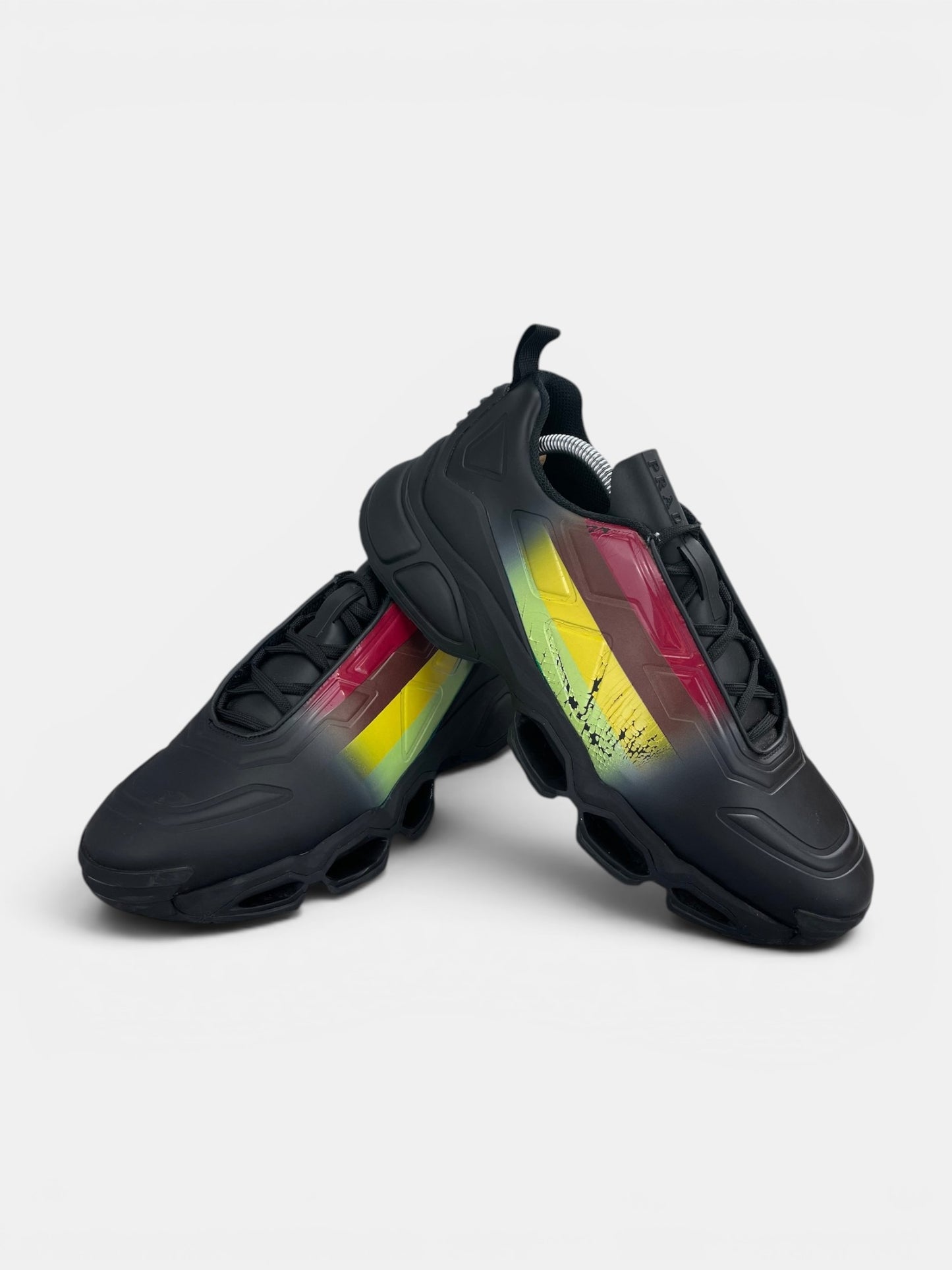 Prada Collision Cross 4E3595 - buty sportowe, boczny profil