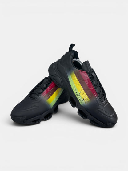 Prada Collision Cross 4E3595 - buty sportowe, boczny profil
