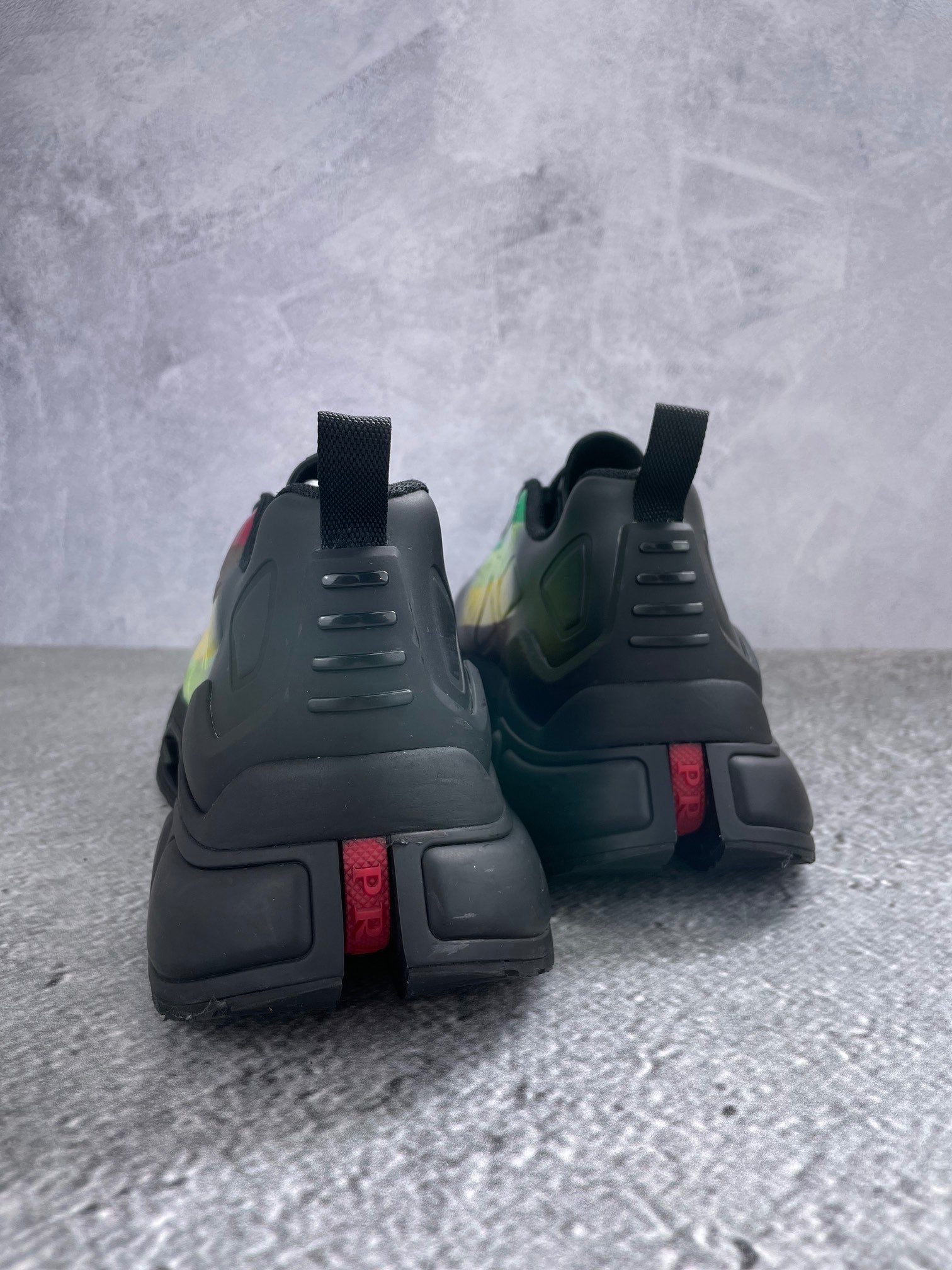 Prada Collision Cross 4E3595 - buty sportowe, widok z tyłu
