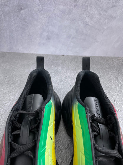 Prada Collision Cross 4E3595 - buty sportowe, zapiętki butów