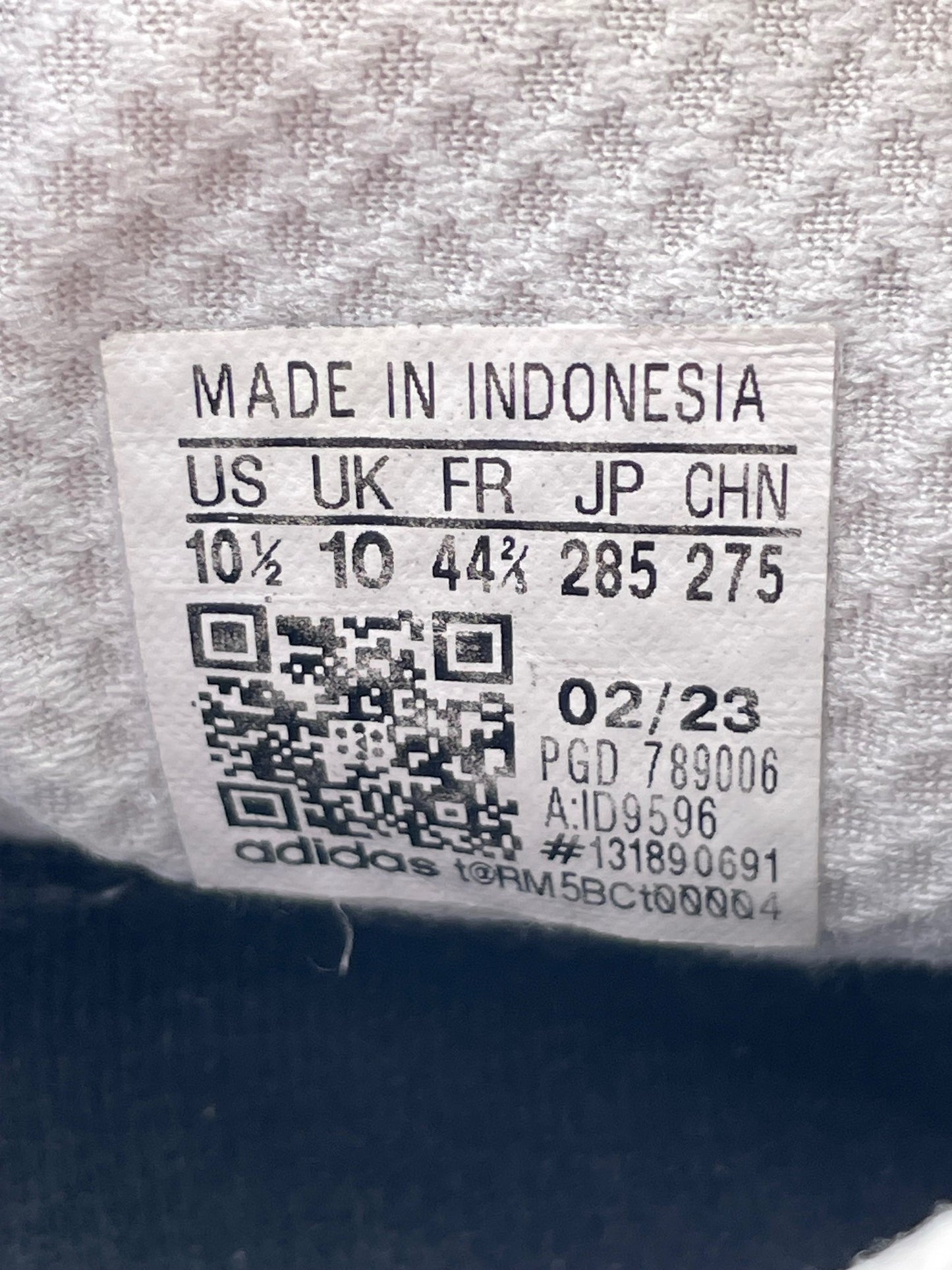 Adidas X_PLRBOOST ID9596 - buty sportowe, metka