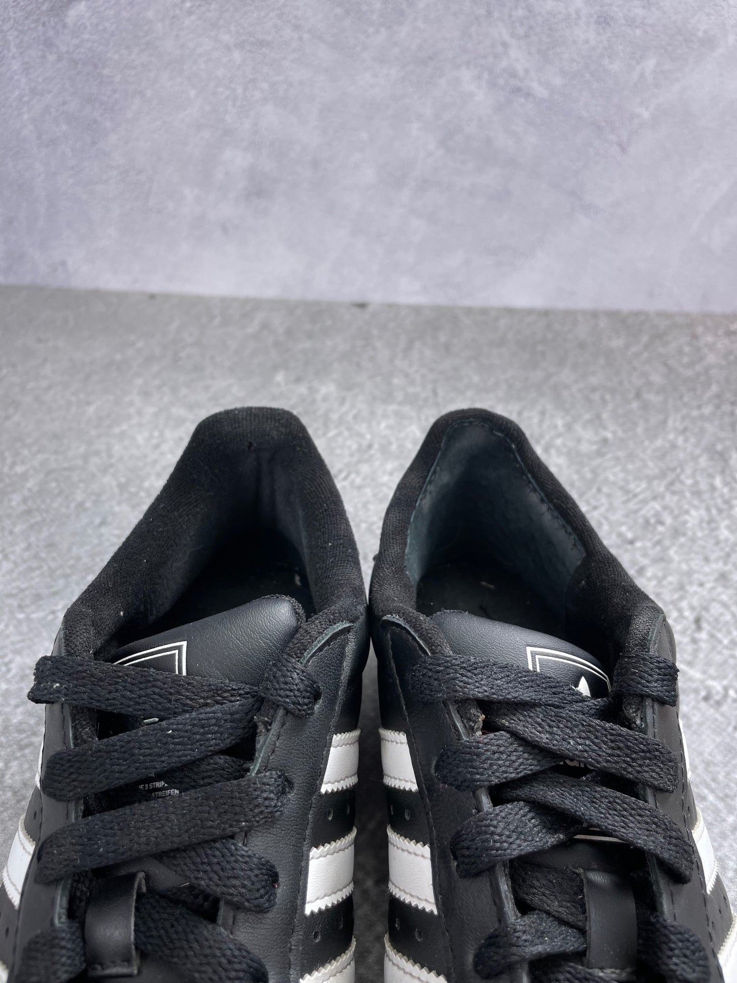 Adidas Superstar II Black White - buty sportowe, zapiętki butów
