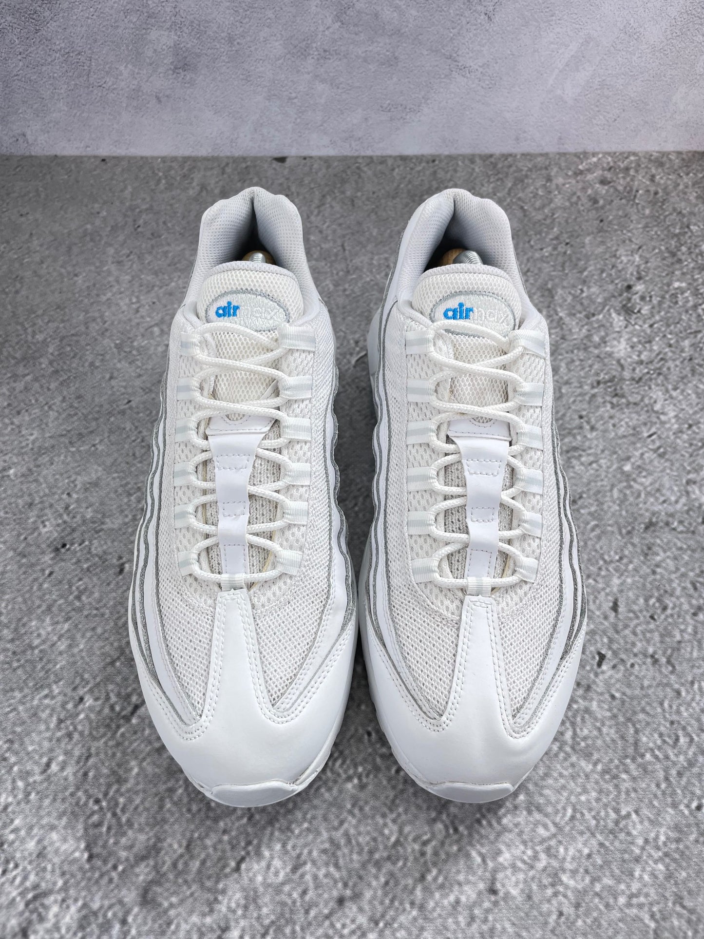 Nike Air Max 95 “Photon Dust / Photo Blue” Photon Dust / Photo Blue - buty sportowe, widok z góry