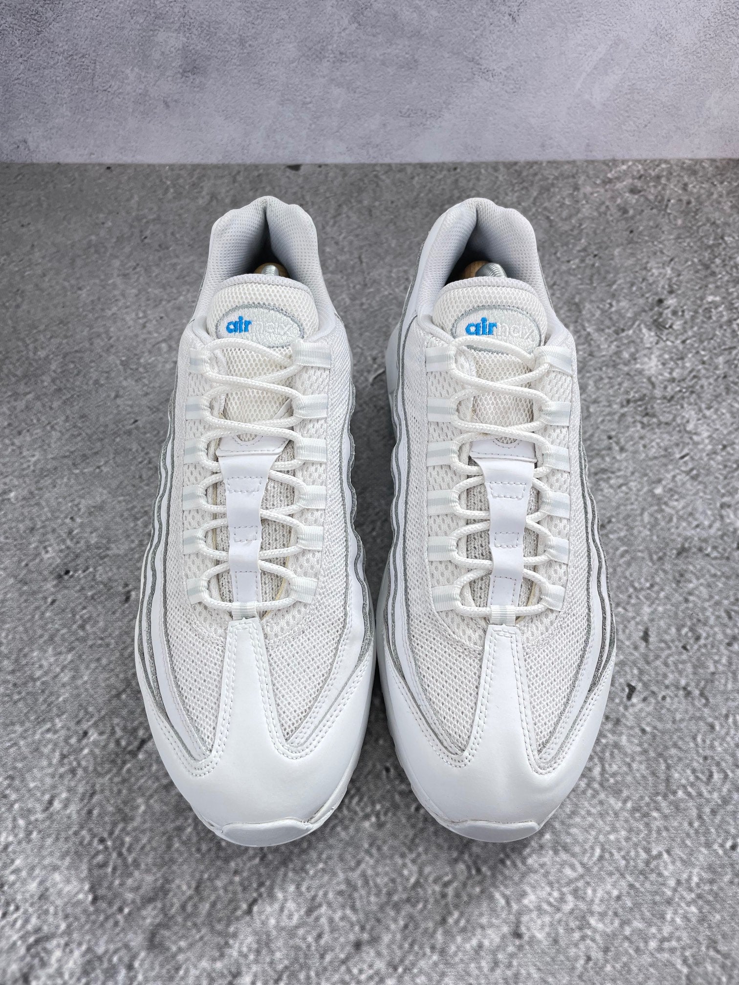 Nike Air Max 95 “Photon Dust / Photo Blue” Photon Dust / Photo Blue - buty sportowe, widok z góry