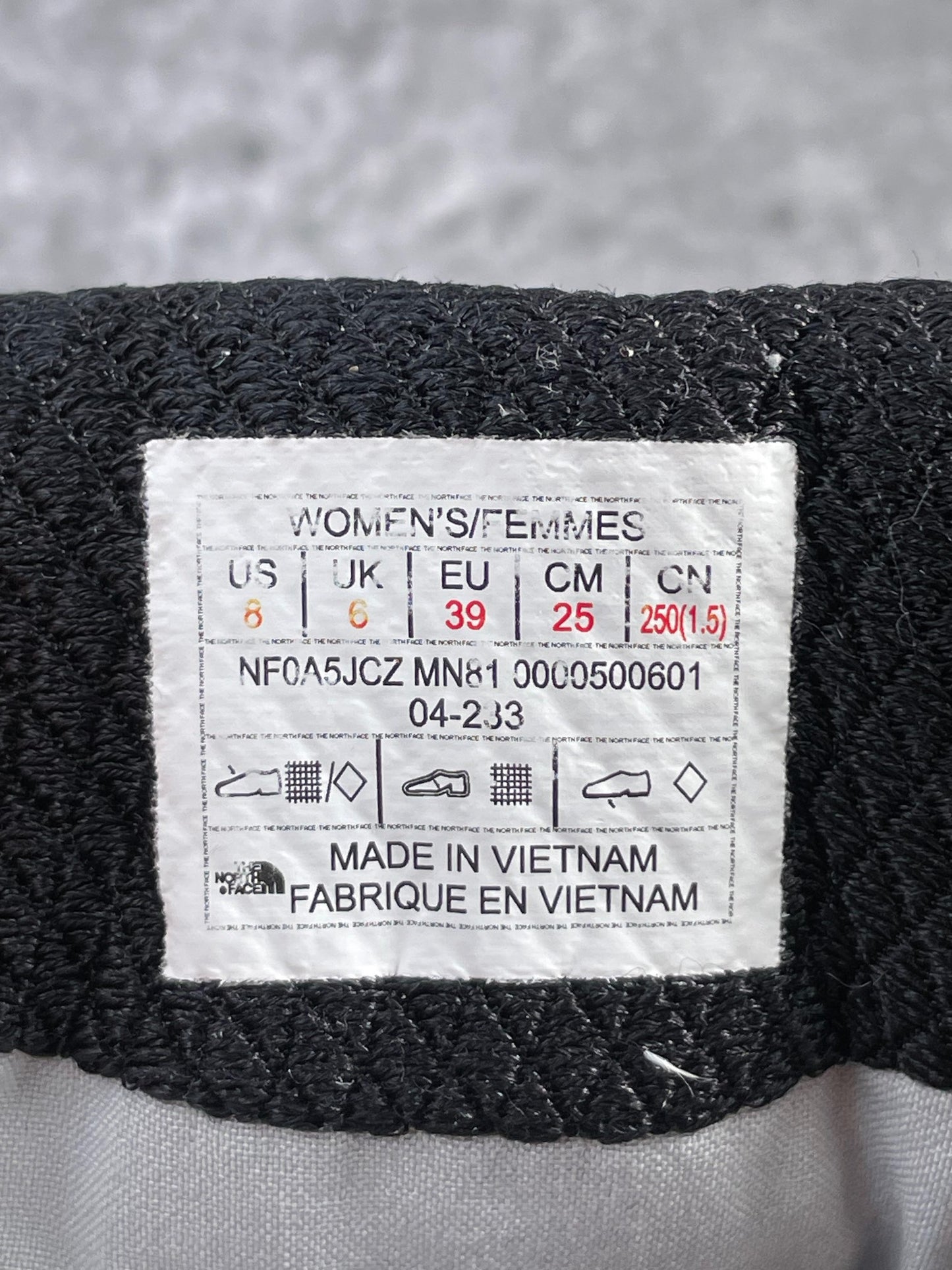 The North Face Vectiv Fastpack Futurelight NF0A5JCZ - buty sportowe, metka
