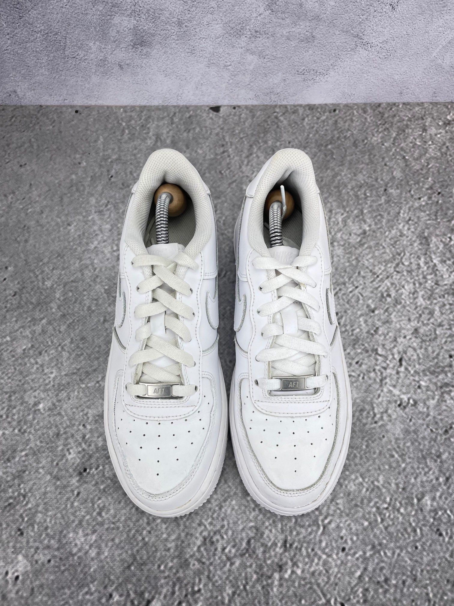 Nike Air Force 1 Low Triple White - buty sportowe, widok z góry