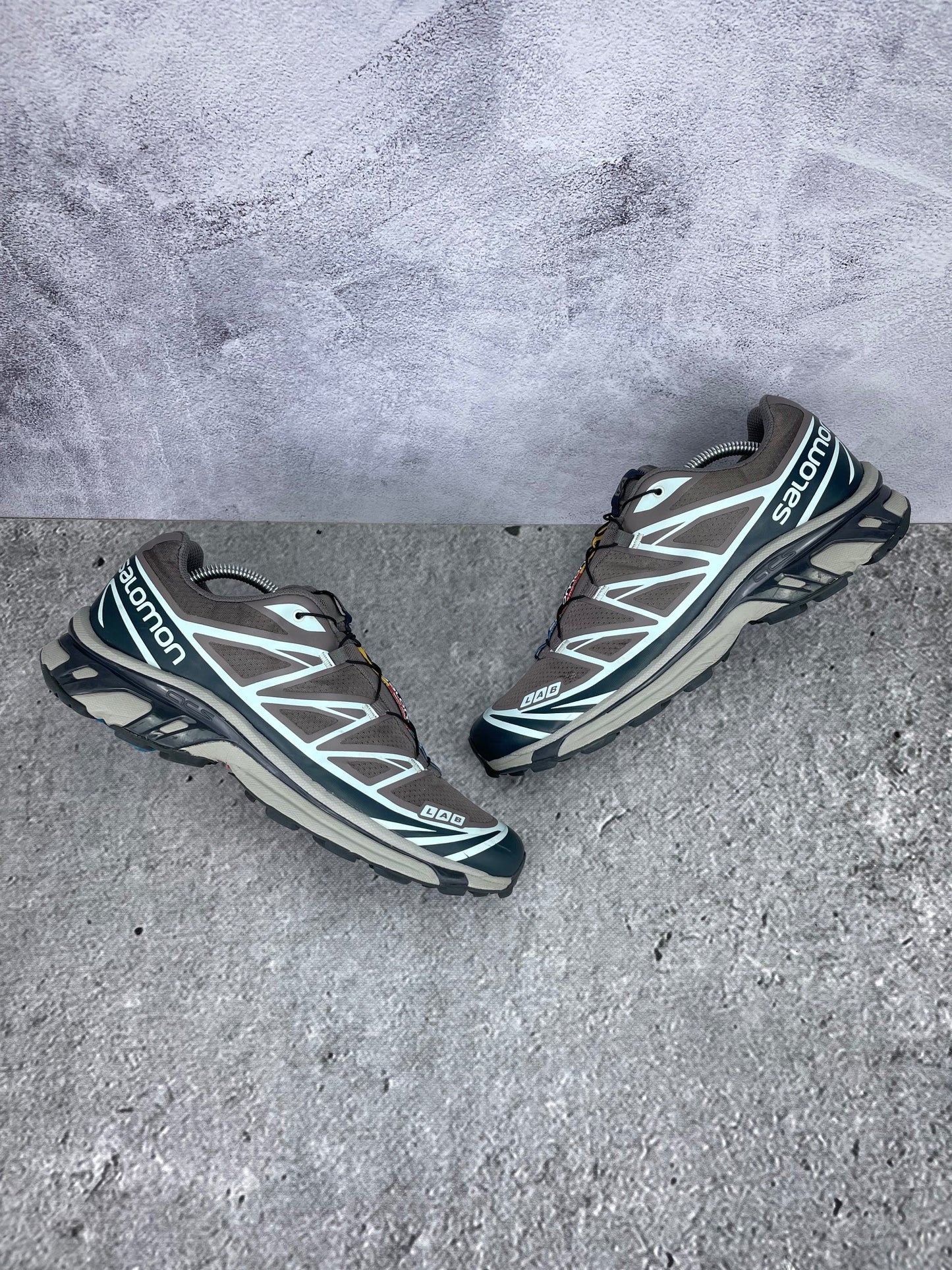 Salomon Xt-6 India Ink - buty sportowe, widok z góry na zewnętrzną stronę butów