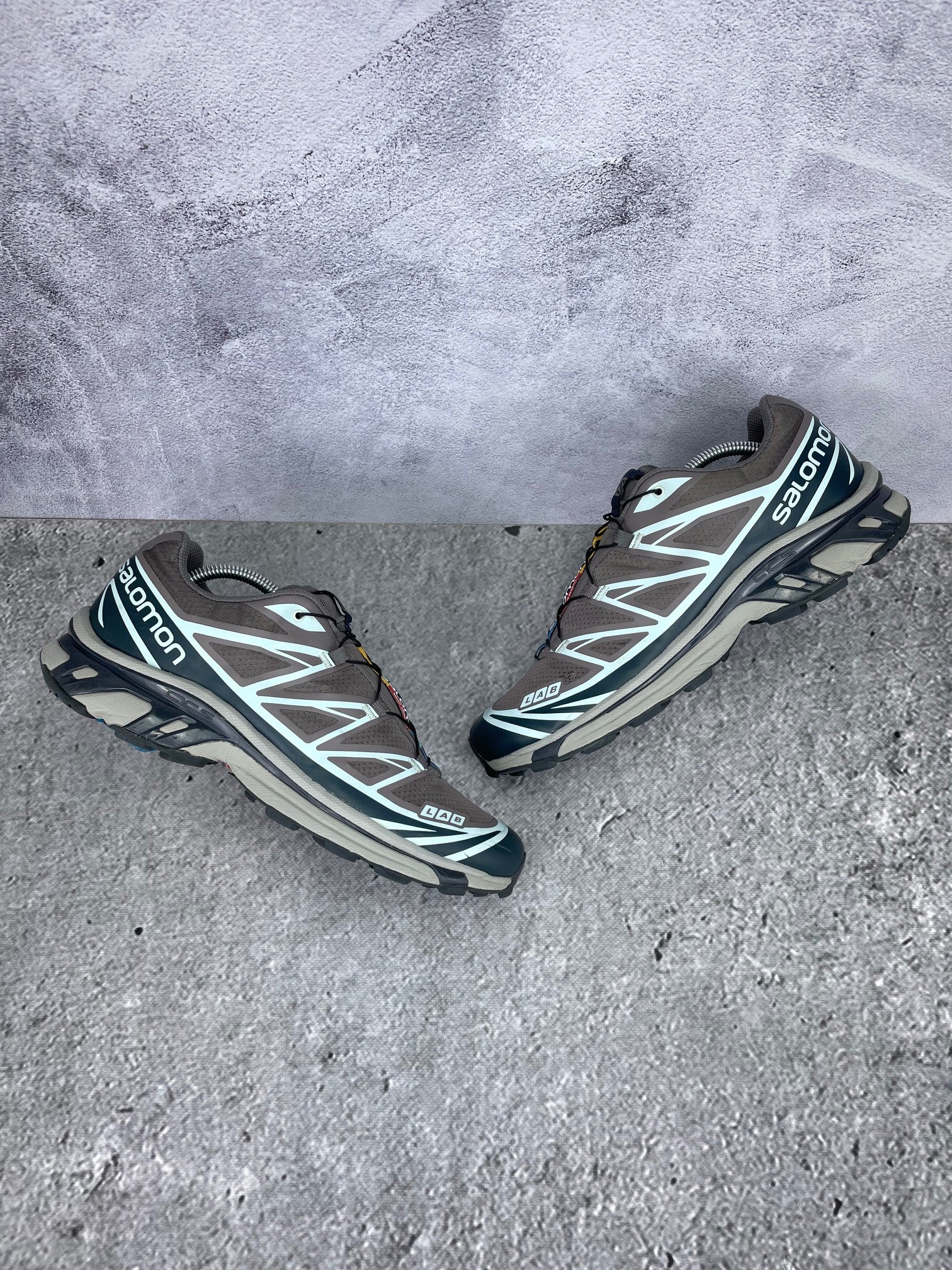 Salomon Xt-6 India Ink - buty sportowe, widok z góry na zewnętrzną stronę butów