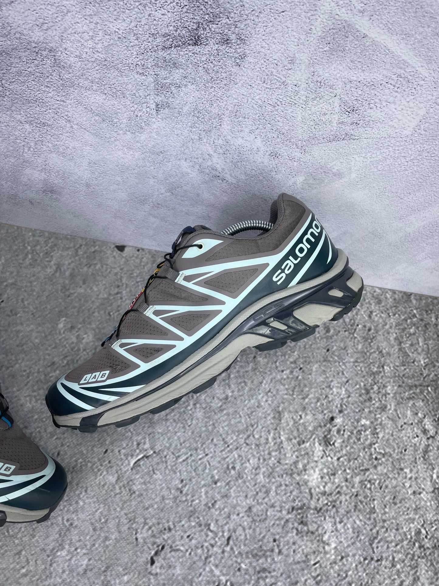 Salomon Xt-6 India Ink - buty sportowe, widok z góry na wewnętrzną stronę butów