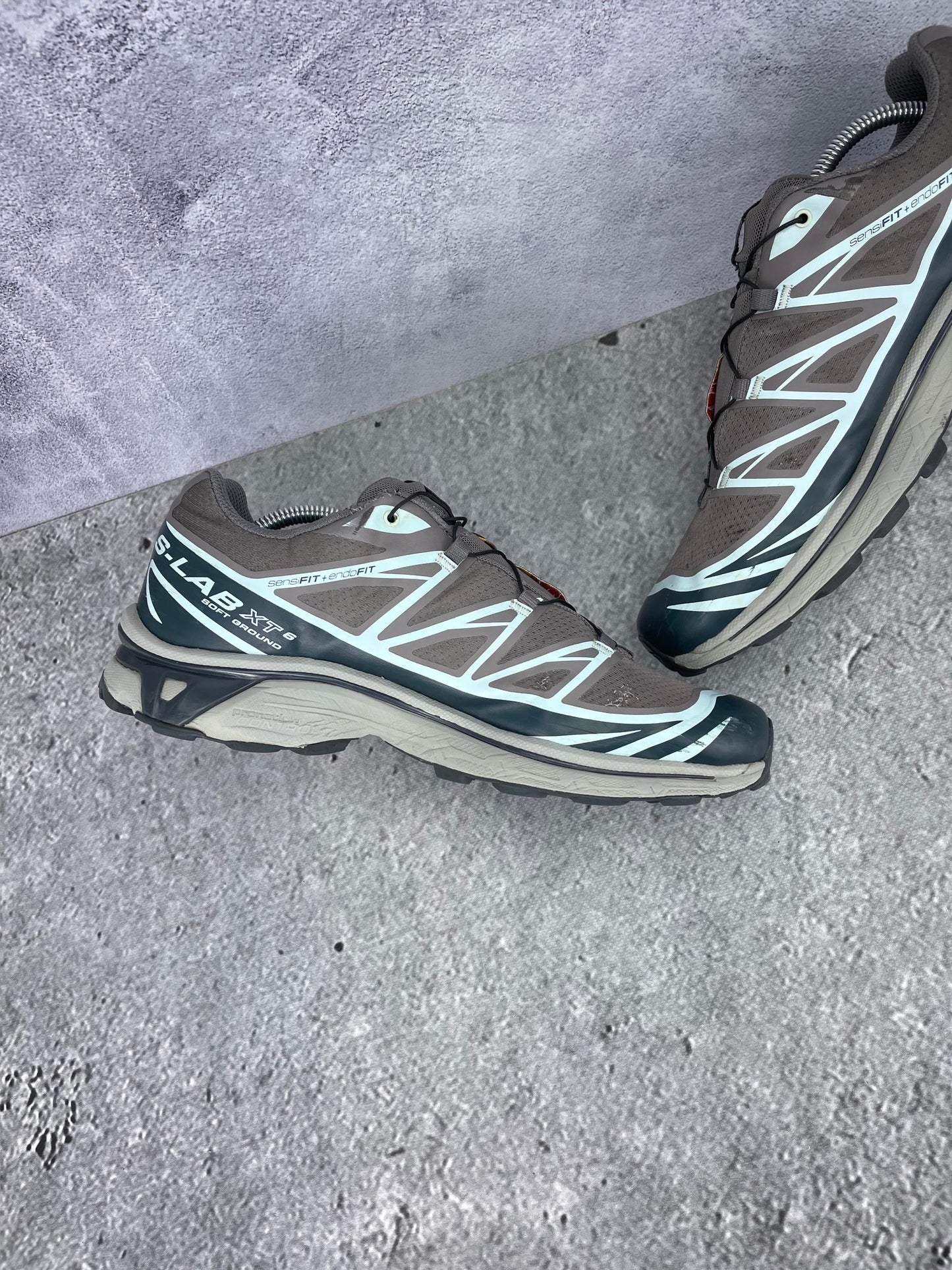 Salomon Xt-6 India Ink - buty sportowe, wewnętrzny panel lewego buta