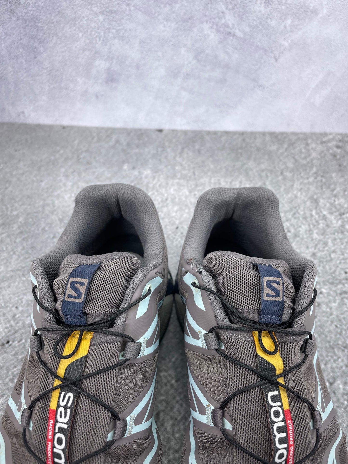 Salomon Xt-6 India Ink - buty sportowe, zapiętki butów
