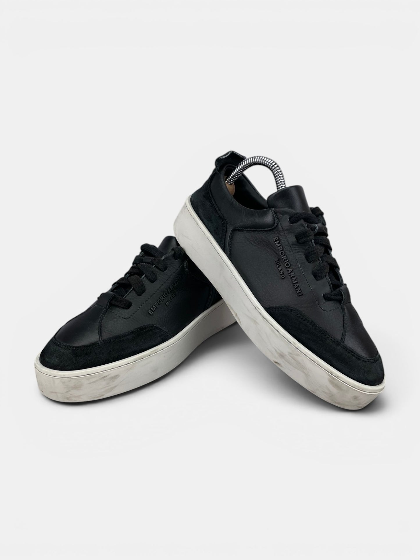 Emporio Armani Sneakers Platform X3X207XN391 - buty sportowe, boczny profil