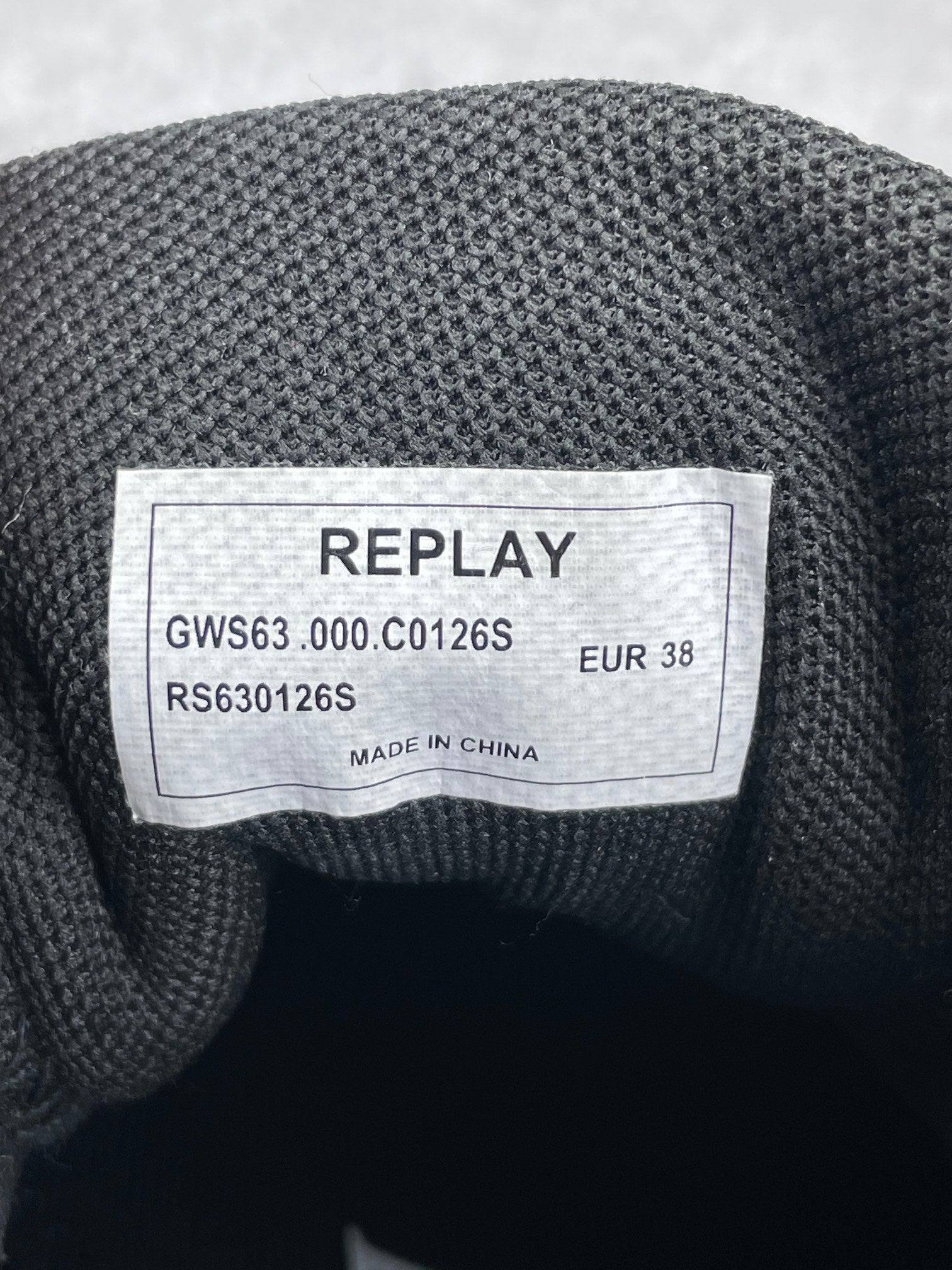 Replay Penny Sneakers RS630126S - buty sportowe, metka
