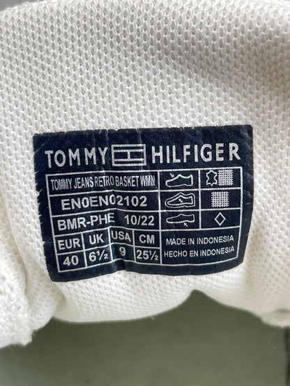 Tommy Hilfiger Retro Basketball Sneaker EN0EN02102_LXW - buty sportowe, metka