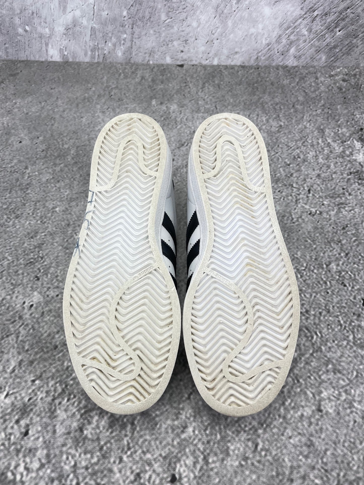 Adidas Superstar II White Gold Tongue - buty sportowe, podeszwa