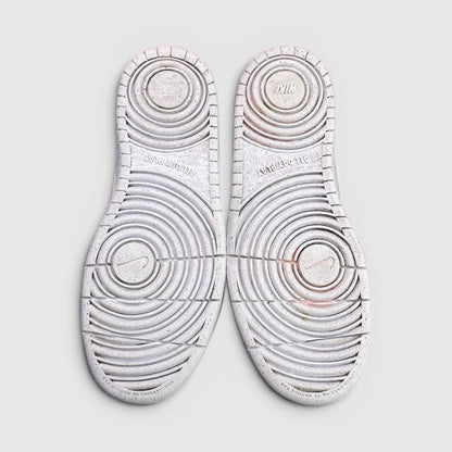 Nike Court Borough Low Triple White — buty sportowe damskie w bardzo dobrym stanie rozmiar 38.5, podeszwa