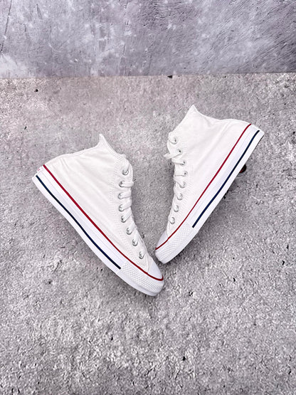 Converse Chuck Taylor All Star High Top Classic White — buty sportowe damskie w bardzo dobrym stanie rozmiar 39.5, para butów